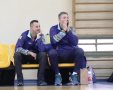 מנהלי מועדון מכבי AOV אשדוד- (מימין) אורי שפירא ואלכס בובריק.  (צילום מכבי AOV אשדוד)
