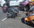 רוכב אופנוע נפצע בינוני בתאונה באשדוד