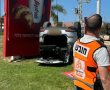 רכב שני התהפך היום באשדוד