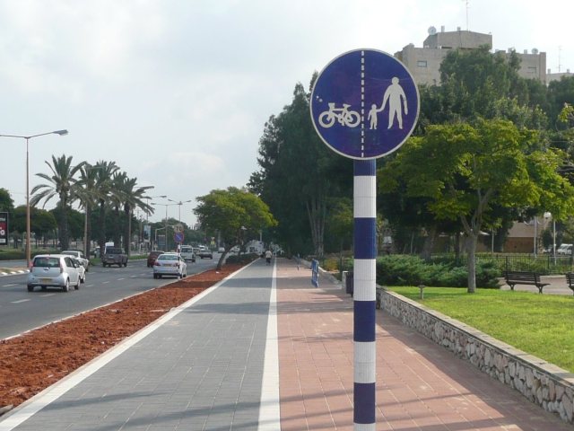 שביל רוכבי אופניים באשדוד