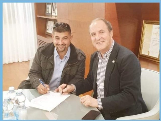 יניב קקון וראש העיר לסרי
