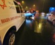 פצוע בהתהפכות רכב סמוך למחלף אשדוד צפון