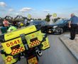 שלושה נפגעים בתאונת דרכים בבית העלמין באשדוד