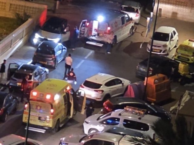 זירת האירוע ברובע ט"ז 