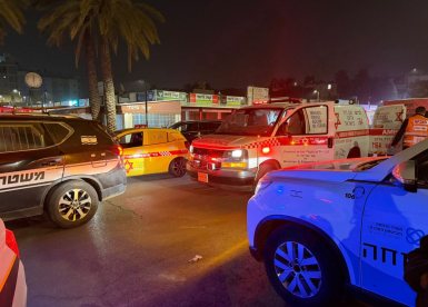 צילום מהזירה: שמחה חסיד - מד״א הצלה דרום