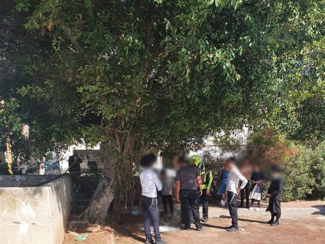 זירת אירוע הנפילה (קרדיט צילום: ashdod news)