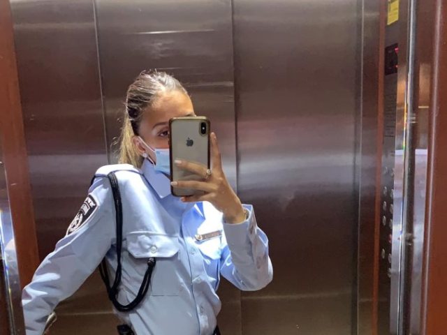 השוטרת אופק אילוז.צילום פרטי