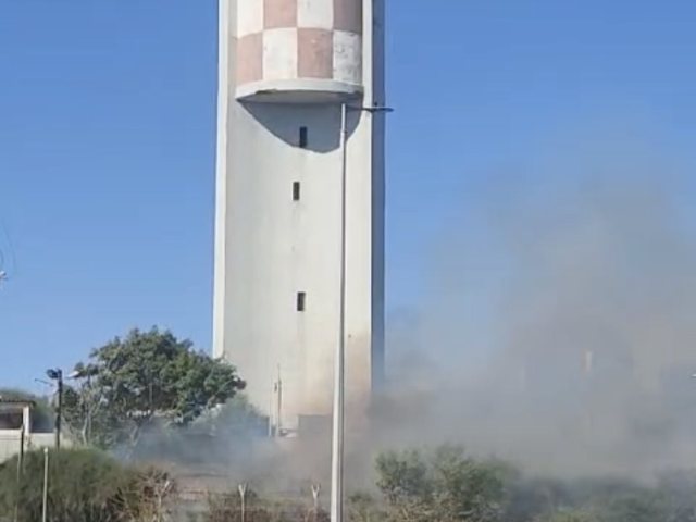 שריפת קוצים סמוך לגבעת יונה