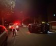 לפנות בוקר באשדוד - רכב התהפך בתאונה עצמית ברובע ו׳