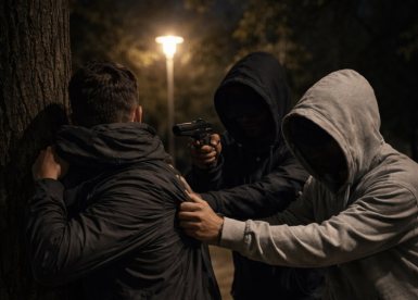 שוד מזוין באשדוד (.אילוסטרציה AI)