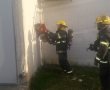 שריפה פרצה במחסן מתחת לבניין מגורים באשדוד