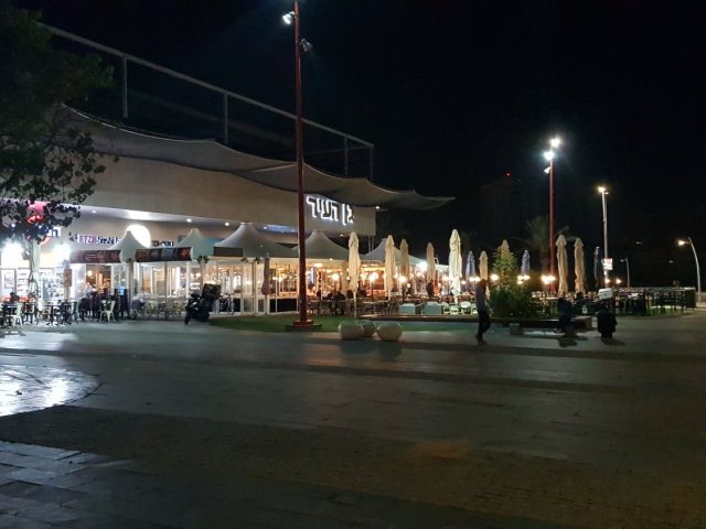 גן העיר ריק כמעט מאנשים
