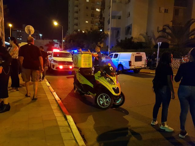 זירת האירוע אתמול