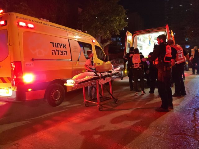 זירת האירוע באשדוד