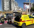 אשדוד: הולך רגל בן 40 נפצע בינוני בתאונת דרכים