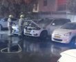 חשד להצתה: רכב עלה באש במהלך הלילה ברובע ח’ 