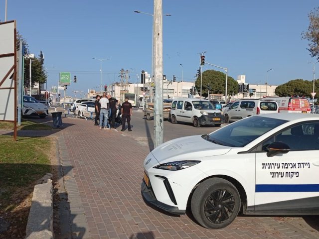זירת התאונה (מד"א הצלה דרום)