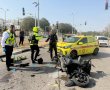 רוכב אופנוע נפצע בינוני עד קשה בתאונה בצפון אשדוד