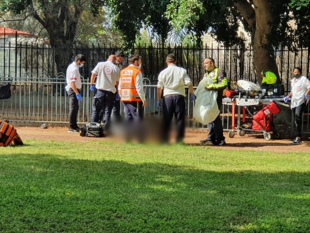 זירת האירוע. קרדיט: דוברות איחוד הצלה