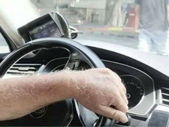 צילום אילוסטרציה נהג מונית
