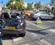 שני נפגעים בתאונת דרכים בשד' הרצל