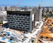 בניית מגדל האשפוז החדש באסותא אשדוד - מתקדמת בקצב גבוה