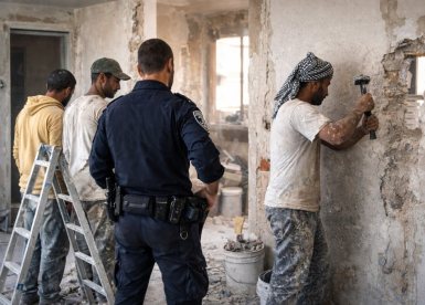 אילוסטרציה שב"חים ושיפוצים - AI