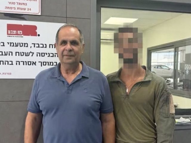 חייל המילואים ומנהל המוסך משה שי