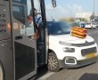 שני נפגעים בתאונה בין אוטובוס לרכב פרטי בכניסה הדרומית באשדוד