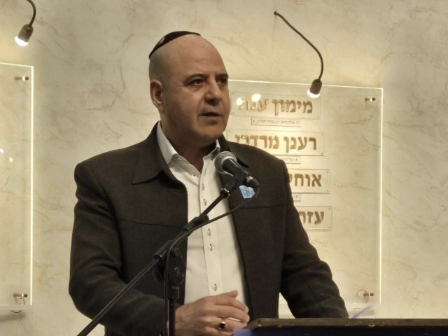 שלומי בן עזרי - יו״ר יד לבנים באשדוד