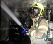 שריפה בדירה באשדוד: לוחמי האש חילצו לכוד במצב בינוני