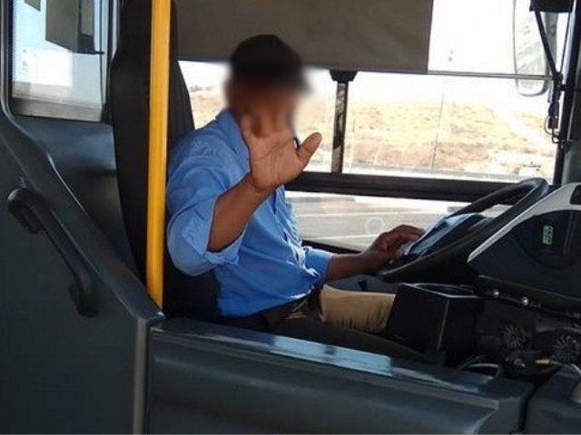 נהג אוטובוס. צילום ארכיון