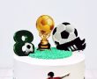 עוגת יום הולדת כדורגל - רעיונות וטיפים