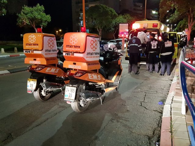 הפינוי לבית החולים