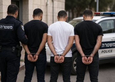 אילוסטרציה מעצר חשודים