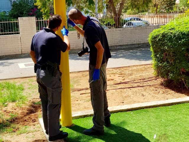 צילום מהזירה: דוברות המשטרה