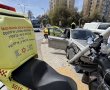 שתי נערות נפצעו בהתנגשות רכב בעמוד באשדוד
