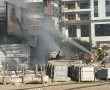 שתי שריפות בשתי זירות  שונות בעיר אשדוד