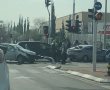 תאונת דרכים בשדרות הרצל סמוך לסטאר סנטר
