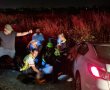 פצוע קשה בתאונת דרכים הלילה בצומת נמל אשדוד