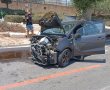 שני נפגעים בתאונת דרכים בכביש משה סנה באשדוד