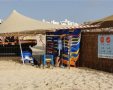 מיזם חופיקס בחוף אורנים - ללא שמשמיות בכלל ועם ארבע שולחנות בלבד להשכרה