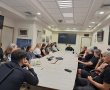 בתחנת אשדוד אירחו נציגים מציבור העיוורים לקויי הראייה בעיר