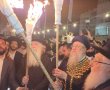 רבים מאוד השתתפו במעמד ההדלקה המרכזית באשדוד של אורות חיים ומשה