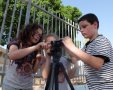 ילדים יוצרים קולנוע בסטודיו של קטי ריבקין. יח"צ