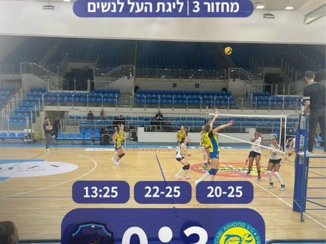 צילום: מכבי אשדוד כדורעף