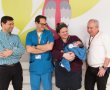 בניתוח מורכב - ניצלו חייה של תינוקת בת שלושה שבועות שנולדה עם מום נדיר