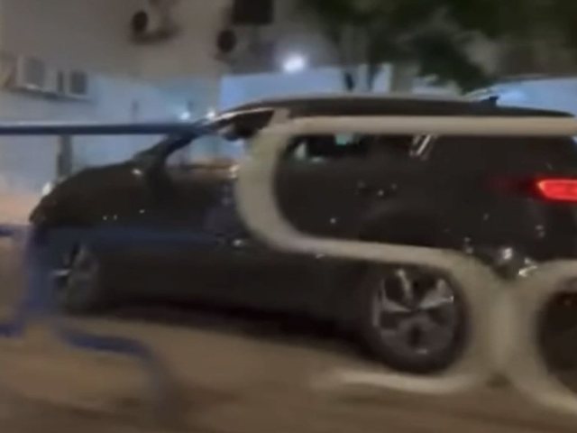 תיעוד מהסרטון שהופץ ברשת והגיע למשטרה