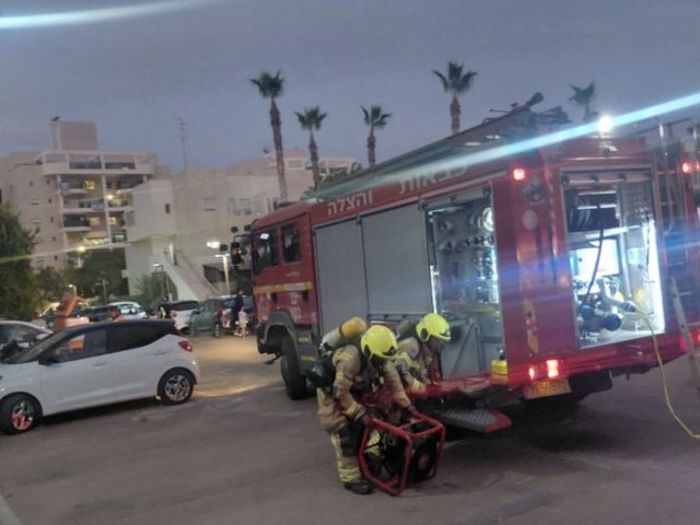 צילום: דוברות כיבוי והצלה אשדוד
