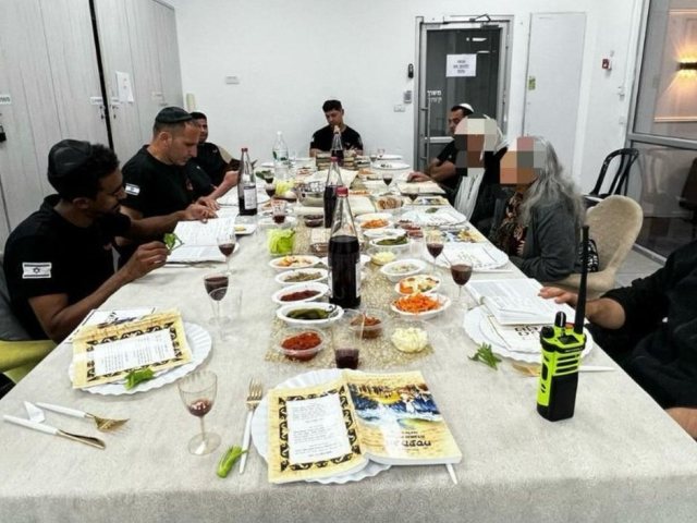 ליל הסדר בתחנת הכיבוי באשדוד